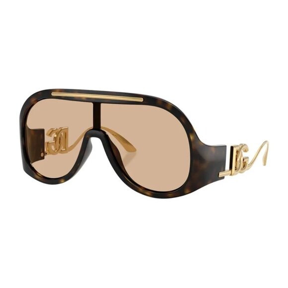 NEW DOLCE&GABBANA HAVANA WOMEN SUNGLASSES DOLCE&GABBANA - Picture 1 of 4